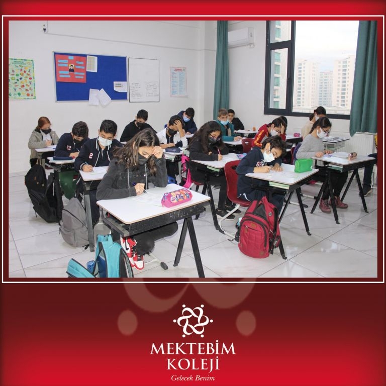 Mektebim Kolejinde Akşam Etütlerimiz tüm hızıyla devam ediyor.  