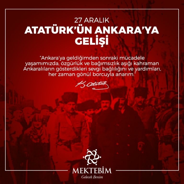 Atatürk'ün Ankara'ya Gelişi