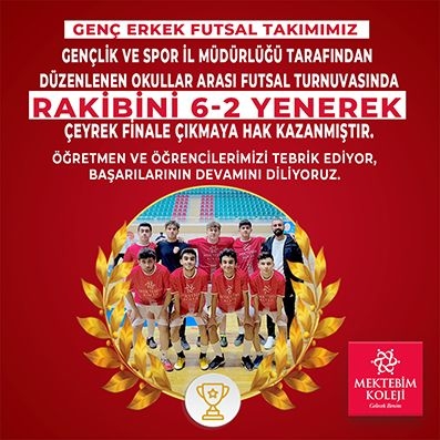 Genç Erkek Futsal takımımız