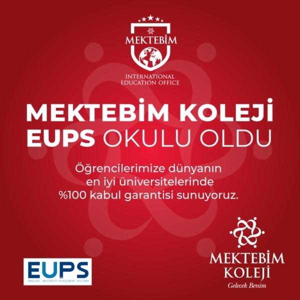 <em>Mektebim Koleji olarak EUPS Okulu olduk.</em>