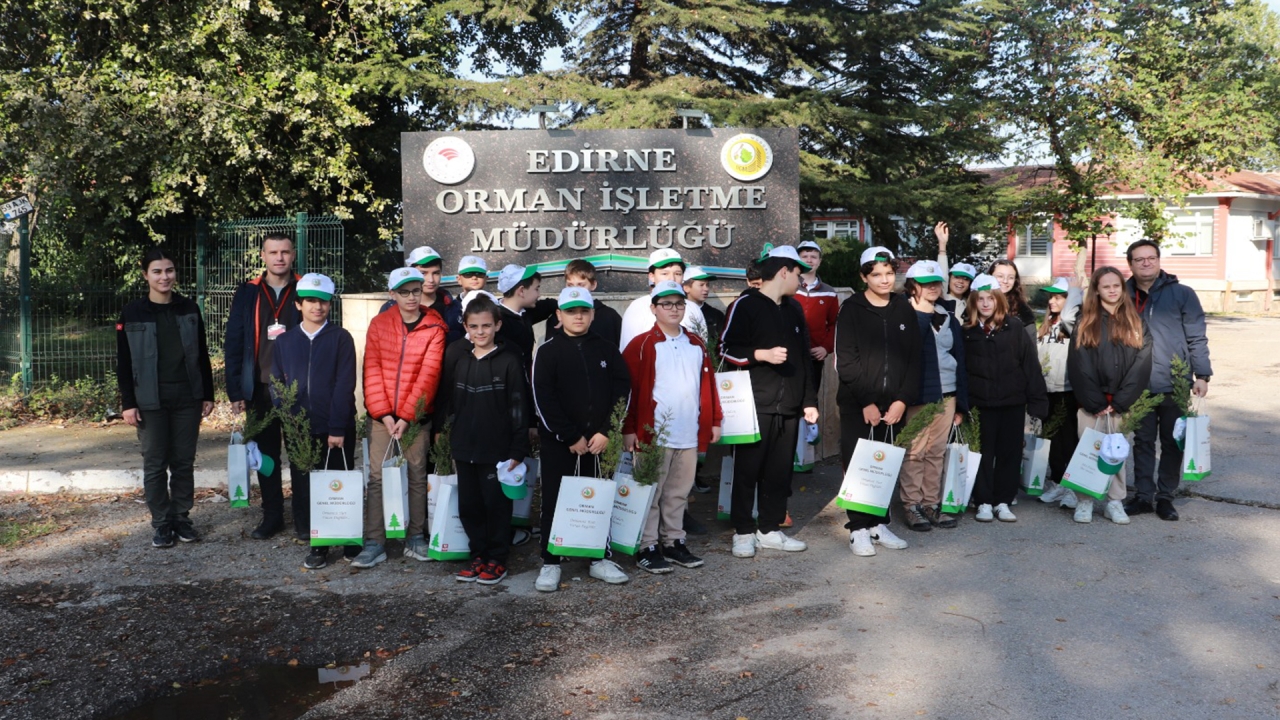 Ağaç Dikme Farkındalığı İçin Edirne Orman Müdürlüğü’ne Ziyaret